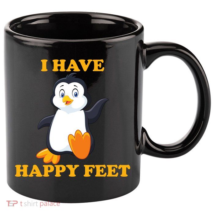 I Have Happy Feet 11oz C Handle Ceramic Mug