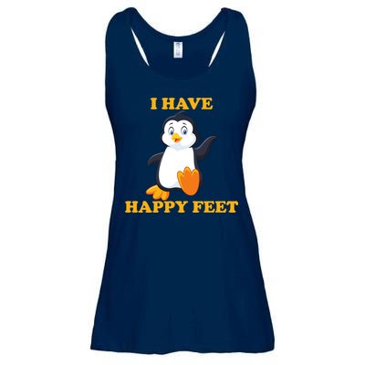 I Have Happy Feet Ladies Essential Flowy Tank