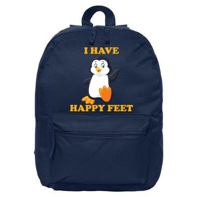 I Have Happy Feet 16 in Basic Backpack