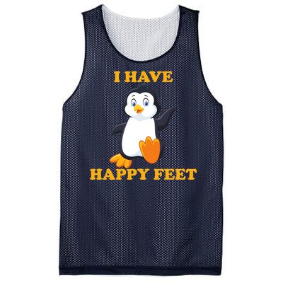 I Have Happy Feet Mesh Reversible Basketball Jersey Tank