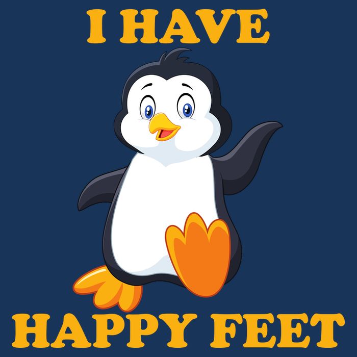 I Have Happy Feet Poster