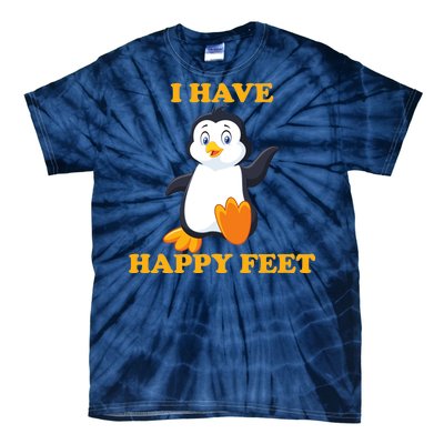 I Have Happy Feet Tie-Dye T-Shirt