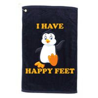 I Have Happy Feet Golf Towel