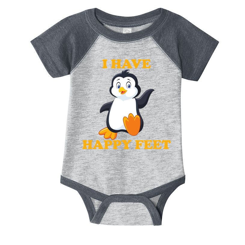 I Have Happy Feet Infant Baby Jersey Bodysuit