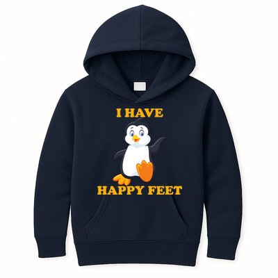 I Have Happy Feet Kids Hoodie