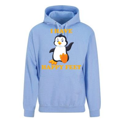 I Have Happy Feet Unisex Surf Hoodie