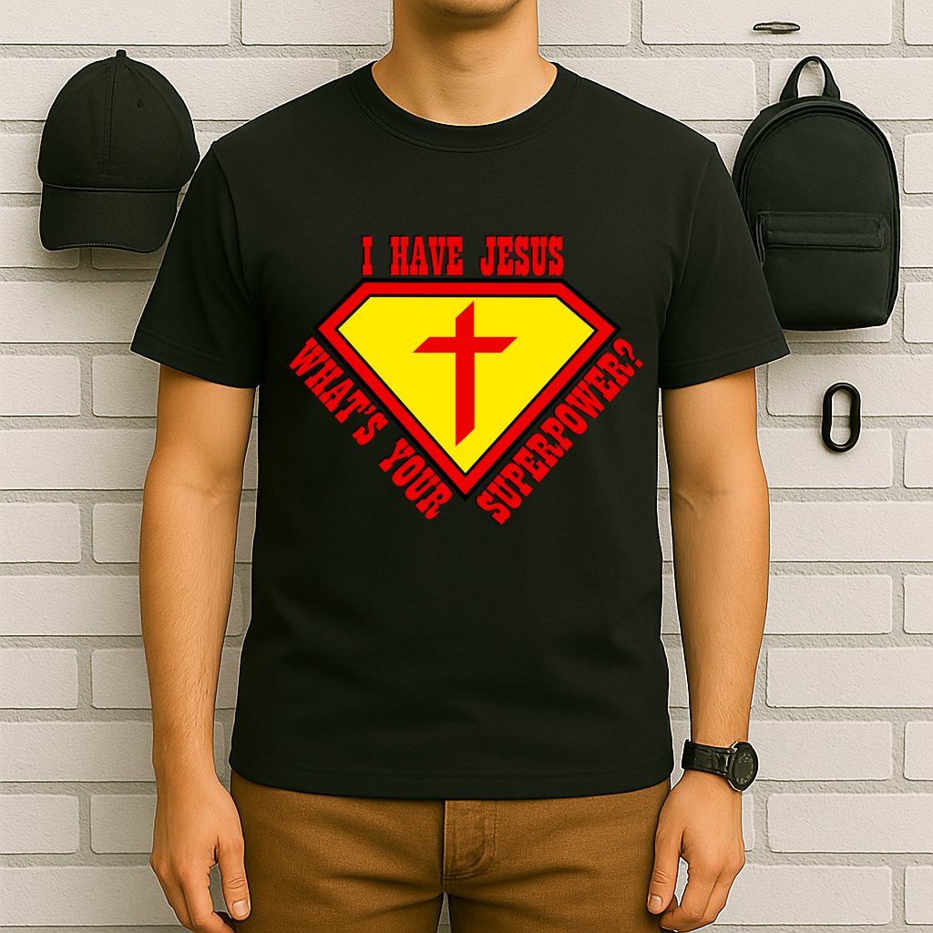 I have Jesus What's Your Superpower T-Shirt