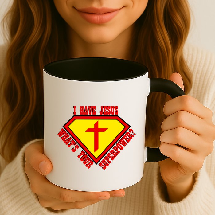 I have Jesus What's Your Superpower Mug
