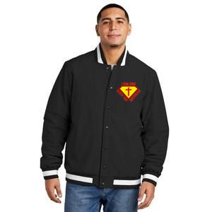 I have Jesus What's Your Superpower Insulated Varsity Jacket