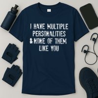 I Have Multiple Personalities And None Of Them Like You T-Shirt