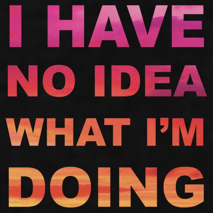 I Have No Idea What I'm Doing Ladies PosiCharge Tri-Blend Wicking Tank
