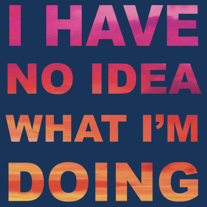 I Have No Idea What I'm Doing Drawstring Bag