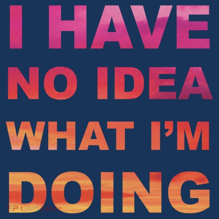 I Have No Idea What I'm Doing Womens Tank Top