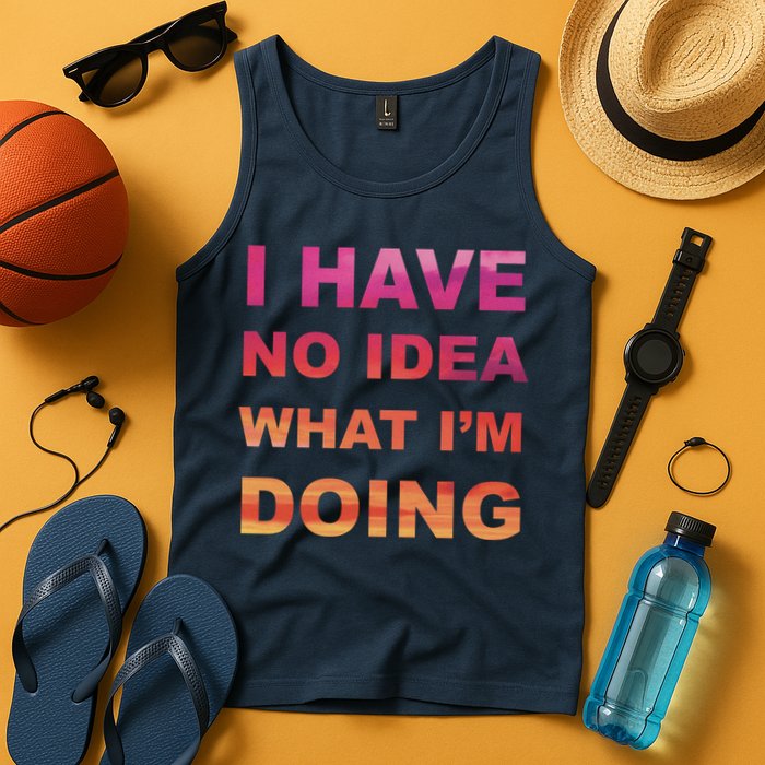 I Have No Idea What I'm Doing Tank Top