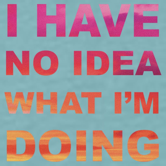I Have No Idea What I'm Doing Sueded Cloud Jersey T-Shirt