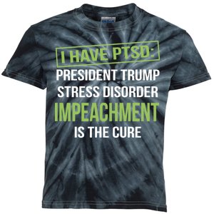 I Have PTSD President Trump Stress Disorder Kids Tie-Dye T-Shirt