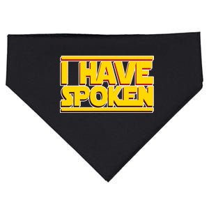 I Have Spoken USA-Made Doggie Bandana