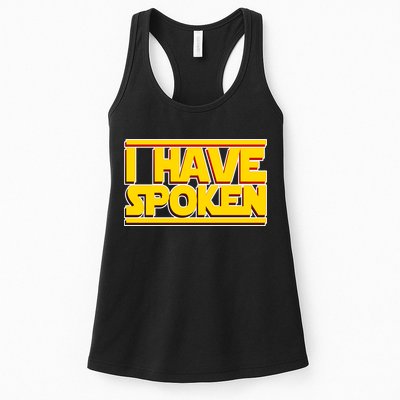 I Have Spoken Womens Tank Top
