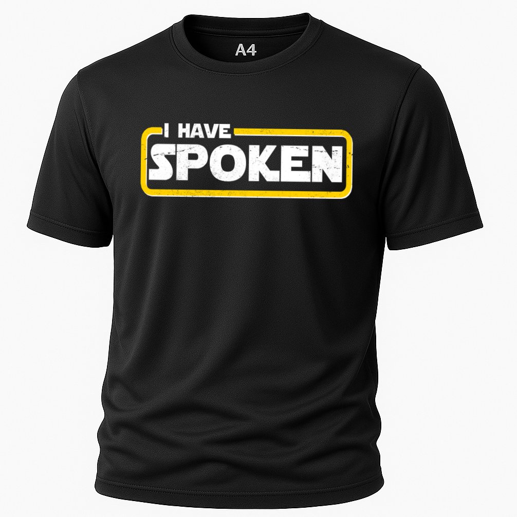 I Have Spoken Vintage Logo Cooling Performance Crew T-Shirt