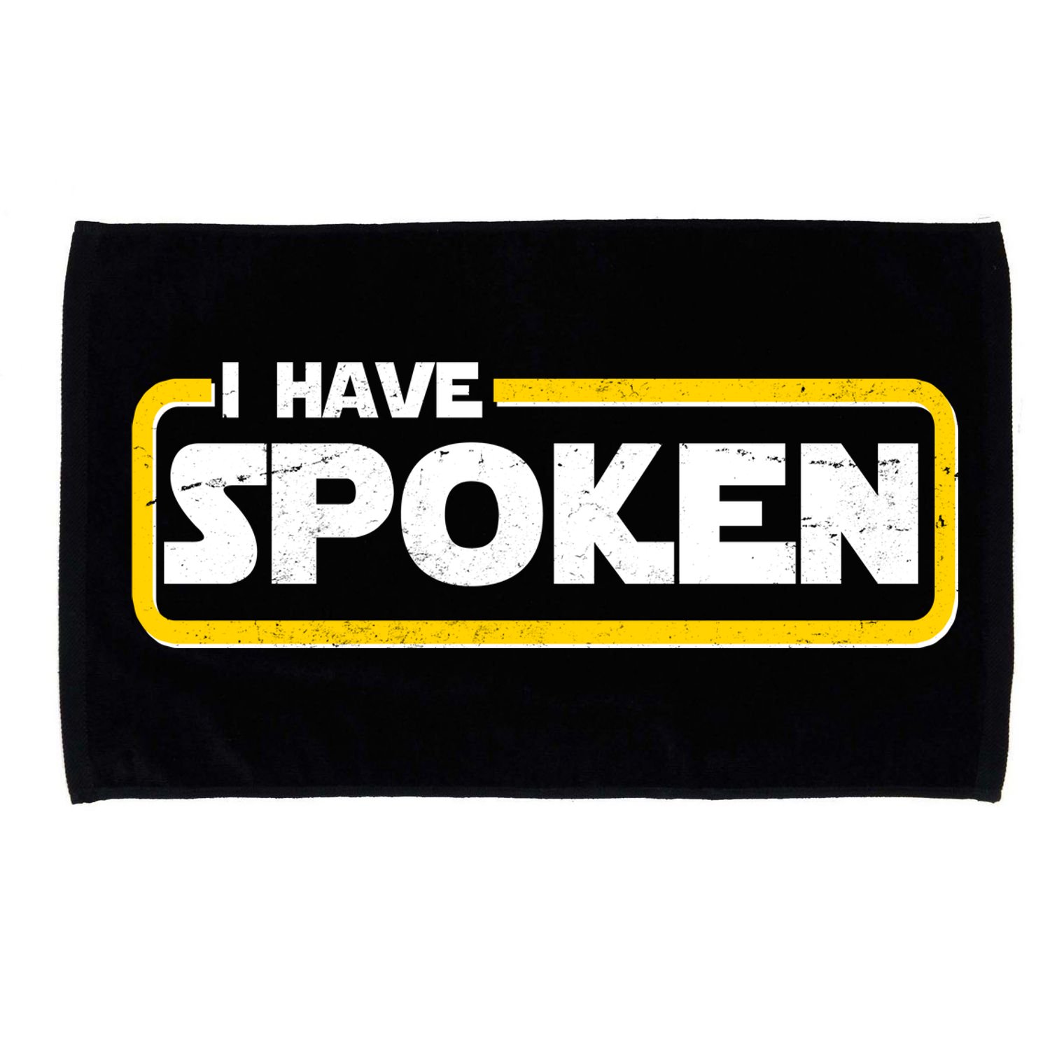 I Have Spoken Vintage Logo Microfiber Hand Towel