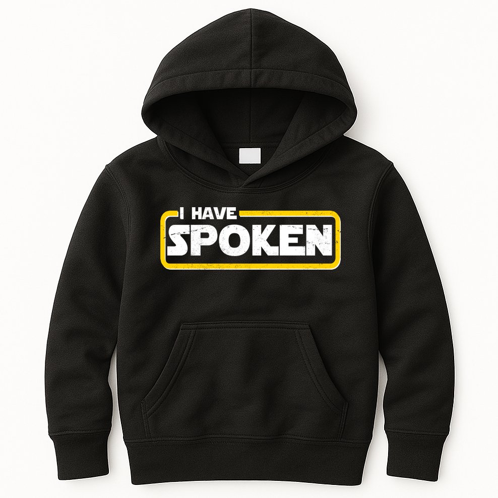 I Have Spoken Vintage Logo Kids Hoodie
