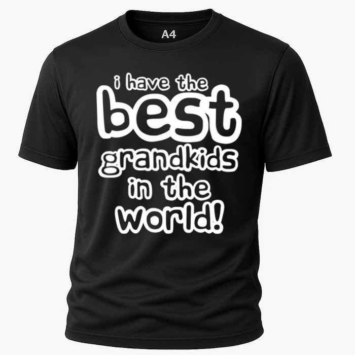 I Have The Best Grandkids In The World Cooling Performance Crew T-Shirt
