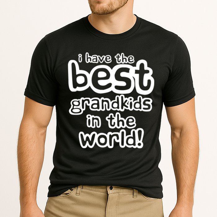 I Have The Best Grandkids In The World Cooling Performance Crew T-Shirt