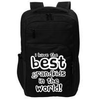 I Have The Best Grandkids In The World Impact Tech Backpack