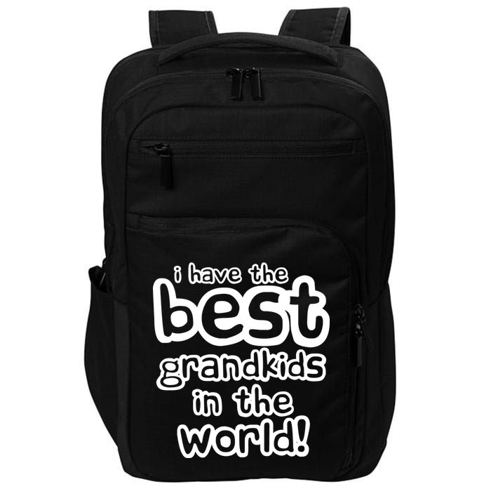 I Have The Best Grandkids In The World Impact Tech Backpack