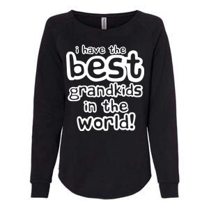 I Have The Best Grandkids In The World Womens California Wash Sweatshirt