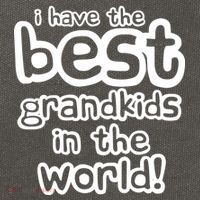 I Have The Best Grandkids In The World Cotton Canvas Backpack