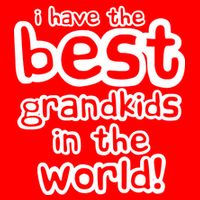 I Have The Best Grandkids In The World 16 in Basic Backpack