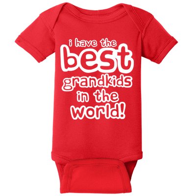 I Have The Best Grandkids In The World Baby Bodysuit