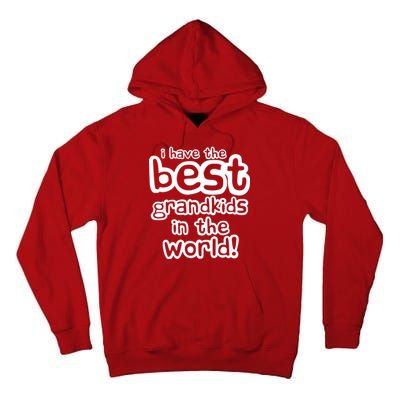 I Have The Best Grandkids In The World Tall Hoodie