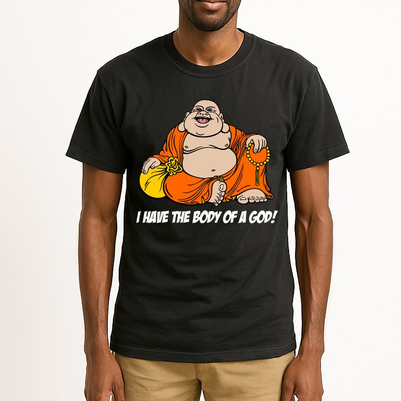 I Have The Body Of A God Tall T-Shirt