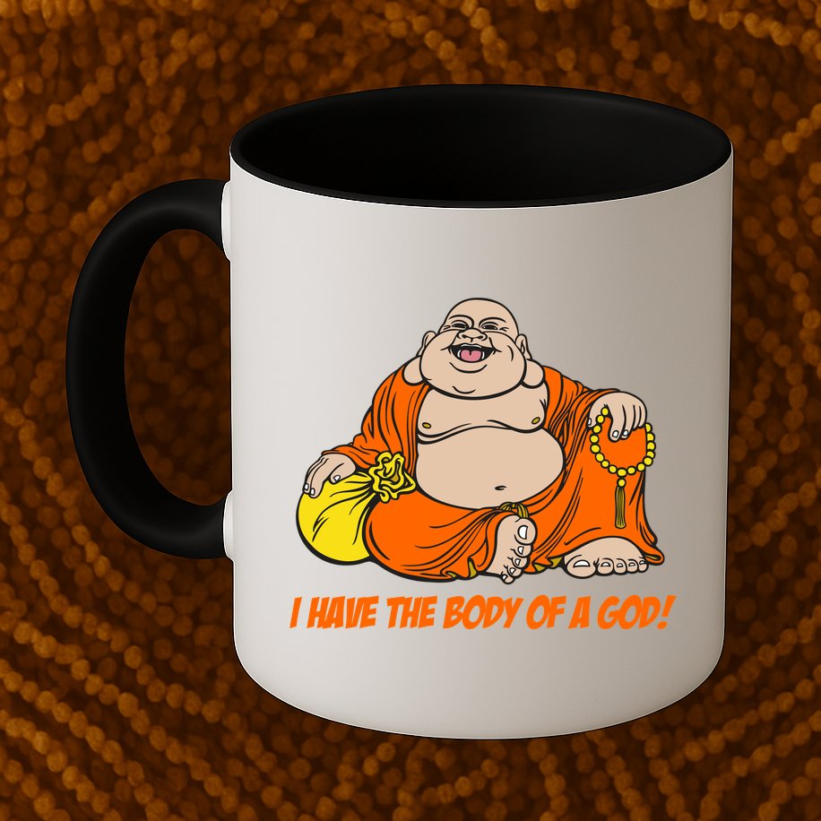 I Have The Body Of A God Mug