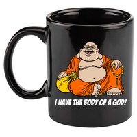 I Have The Body Of A God 11oz C Handle Ceramic Mug