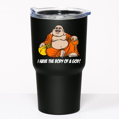 I Have The Body Of A God Tumbler