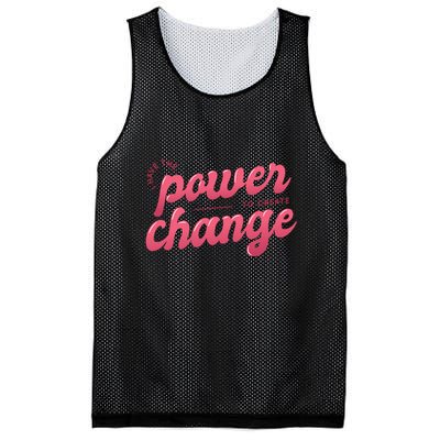 I Have The Power To Create Change Mesh Reversible Basketball Jersey Tank
