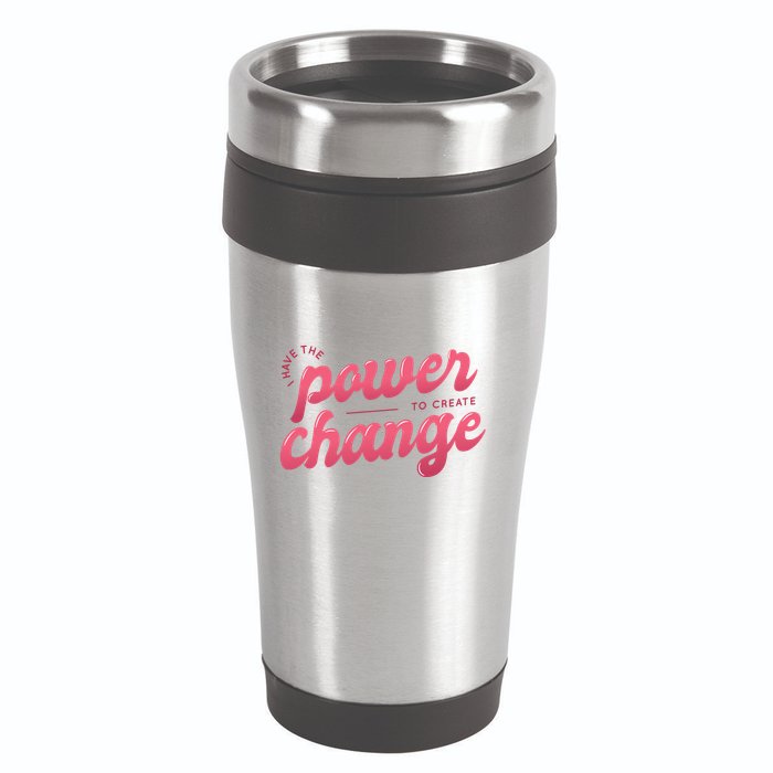 I Have The Power To Create Change 16oz Travel Tumbler
