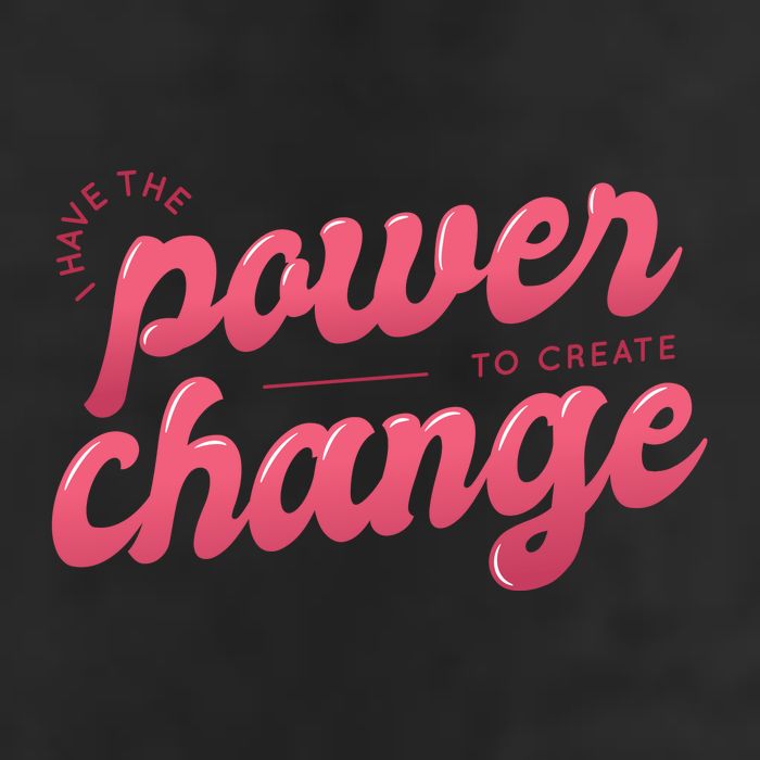 I Have The Power To Create Change 25L Jumbo Tote