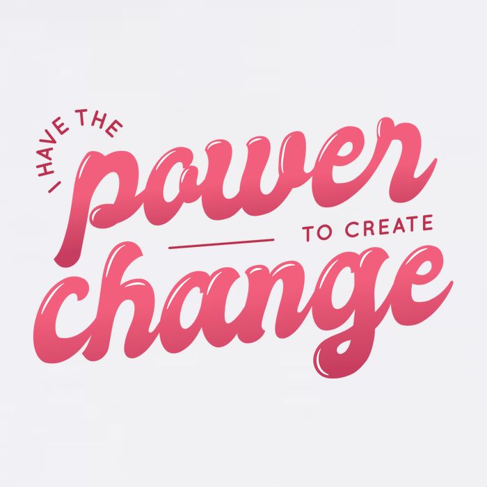 I Have The Power To Create Change Garment-Dyed Sweatshirt