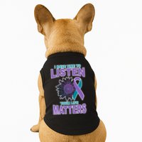 I Have Time To Listen Your Life Matters Suicide Prevention Doggie Tank