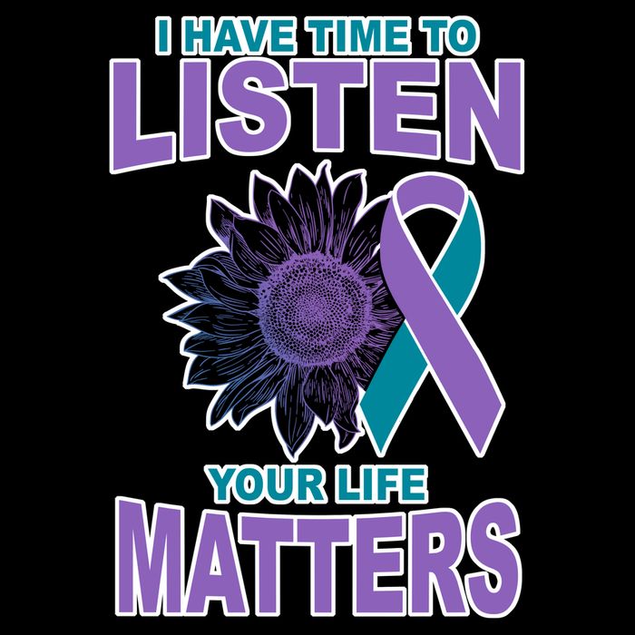 I Have Time To Listen Your Life Matters Suicide Prevention T-Shirt