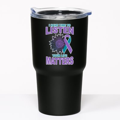 I Have Time To Listen Your Life Matters Suicide Prevention Tumbler