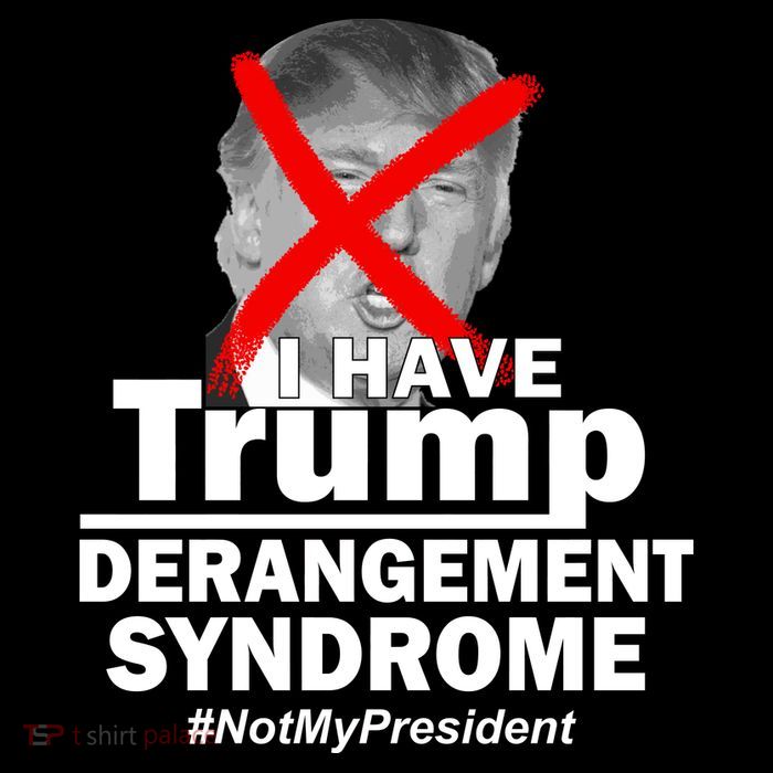 I Have Trump Derangement Syndrome #NotMyPresident 7-Panel Snapback Hat
