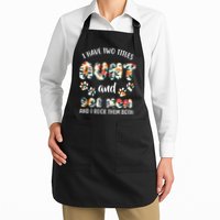 I Have Two Titles Aunt And Dog Mom Apron