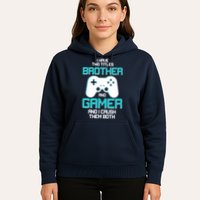 I Have Two Titles Brother Gamer And I Crush Them Both Hoodie