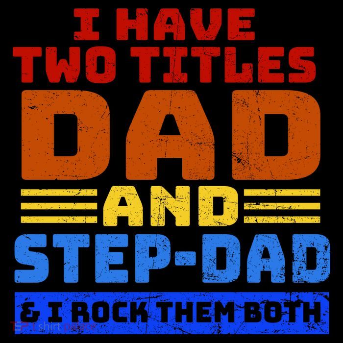 I Have Two Titles Dad & Step-Dad Rock Them Both Coffee Mug
