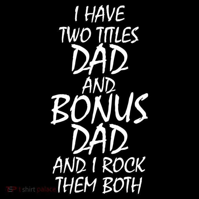 I Have Two Titles Dad And Bonus Dad I Rock Them Both Cropped Pullover Crew